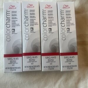 Wella colour charm hair colour permanent 5RG/445